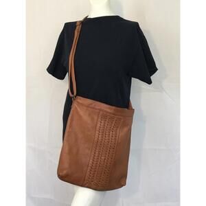 Bay & Mood Eve Hobo Purse Brown Genuine Leather Women’s Shoulder Bag
